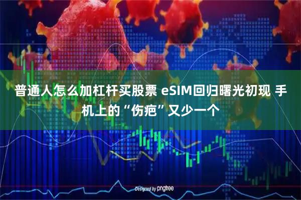 普通人怎么加杠杆买股票 eSIM回归曙光初现 手机上的“伤疤”又少一个